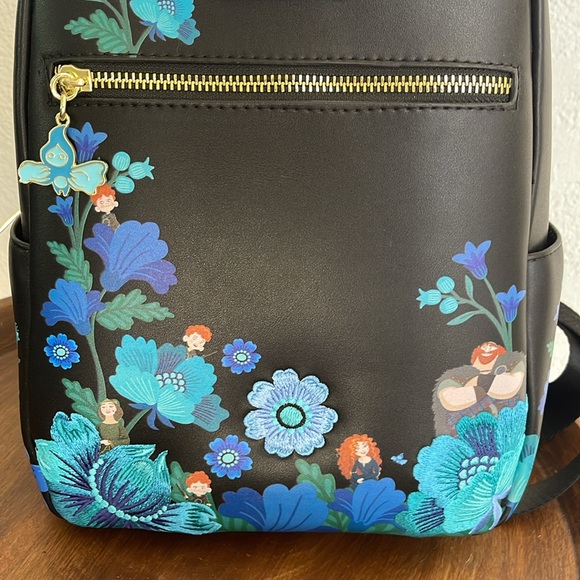 Loungefly Brand mini backpack Brave Merida and Family NWT main image 3
